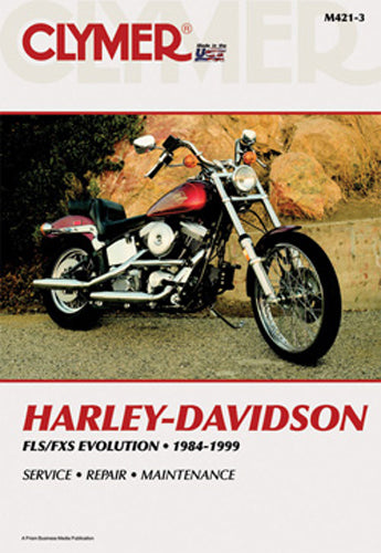 Clymer Repair Manual for Harley FX/FL Softail Models – Part Number CM4213