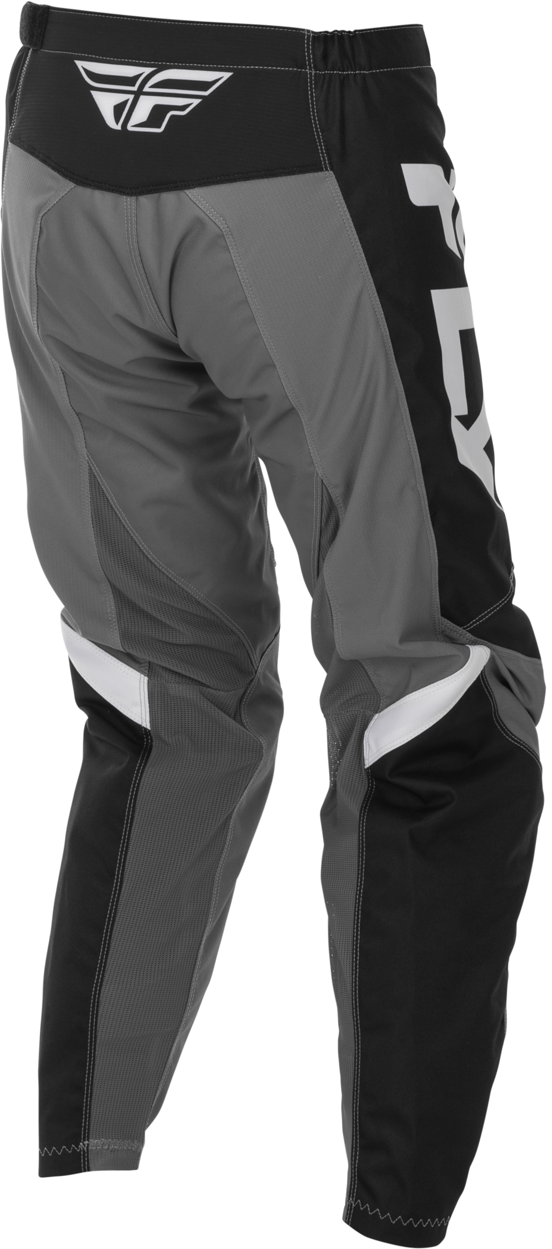 Fly Racing Women's F-16 Offroad Pants Size 13/14 – Durable Grey, Black & White Design