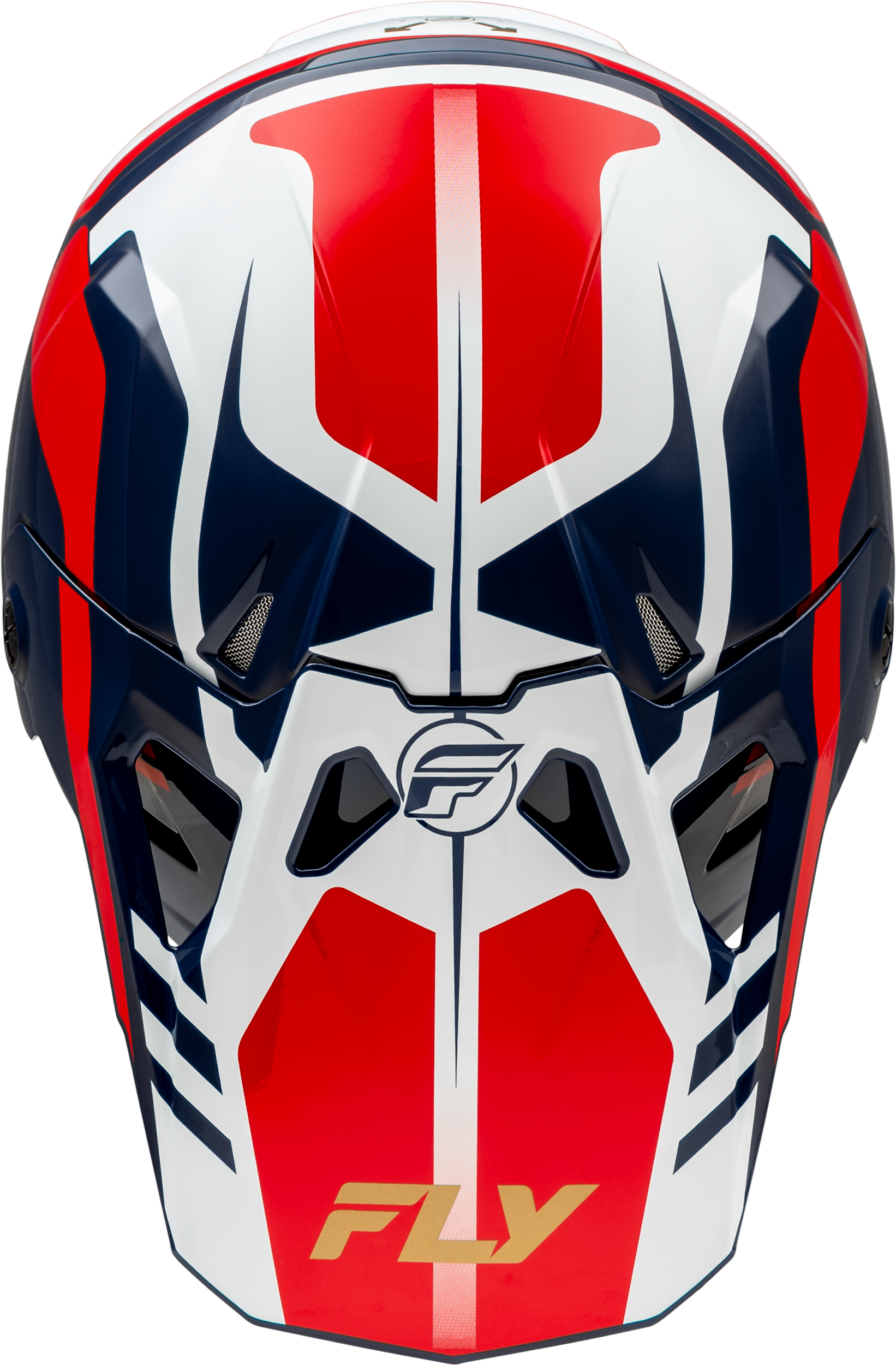Fly Racing Formula CP Krypton Helmet X-Small Red, White & Navy for Offroad Riding