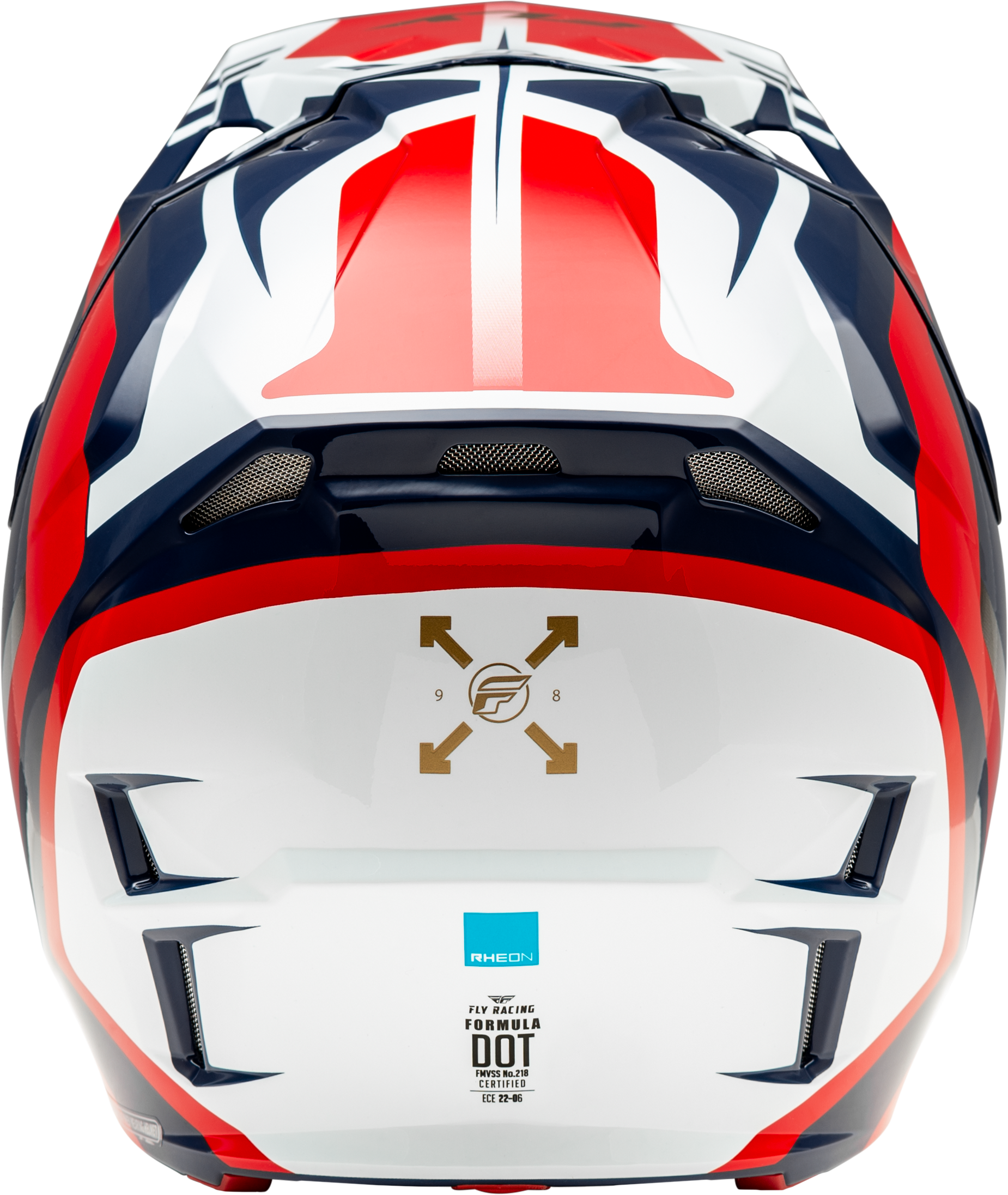 Fly Racing Formula CP Krypton Helmet X-Small Red, White & Navy for Offroad Riding