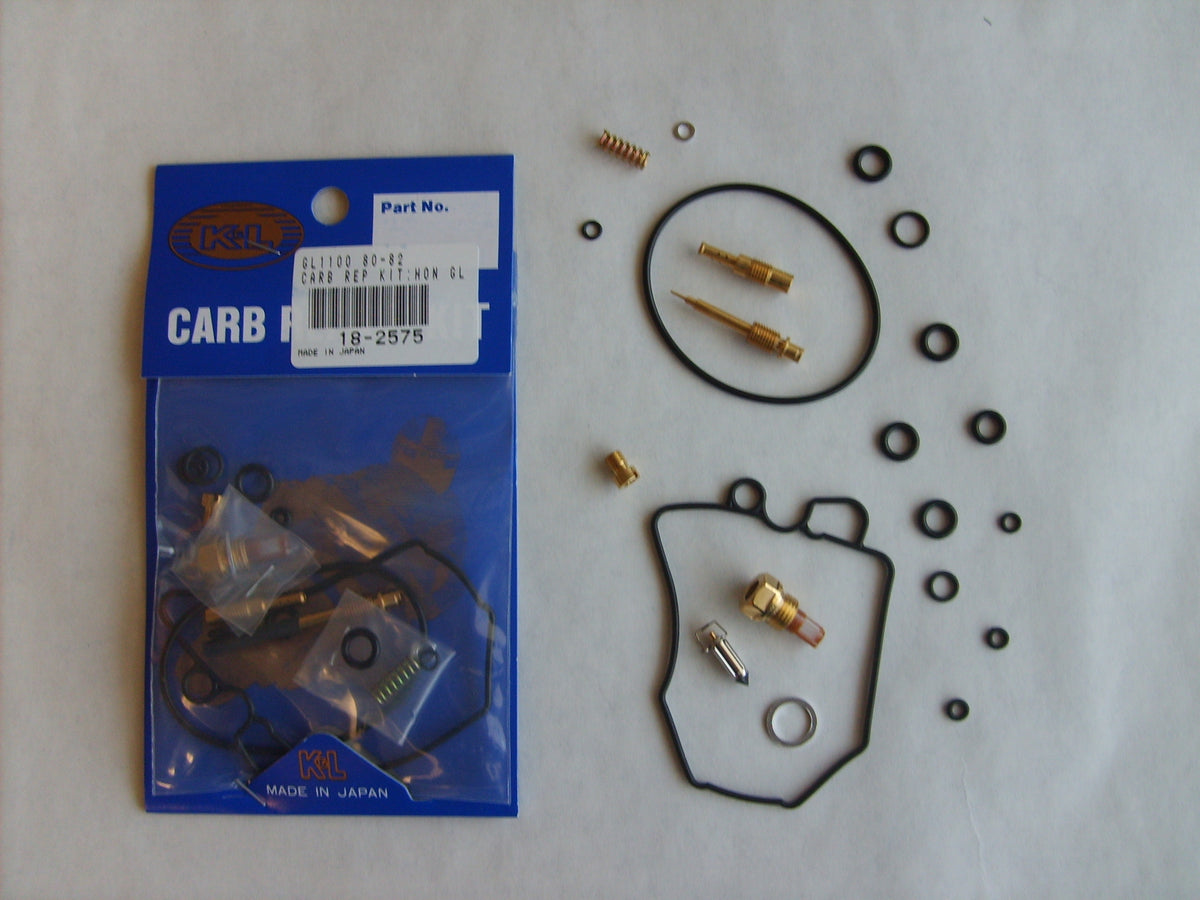 K&L Carburetor Repair Kit for Honda GL1100 Gold Wing Models