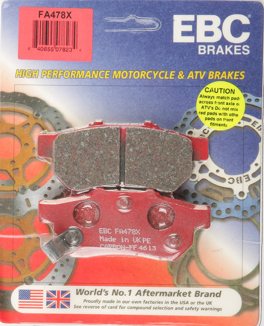 EBC FA478X Brake Pads for Honda MUV700 Big Red (2009-2012)