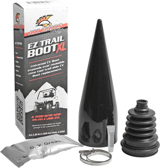 ALL BALLS Ez Trail XL Universal CV Boot Kit with Reusable Tool for ATV/UTV Axle Repair
