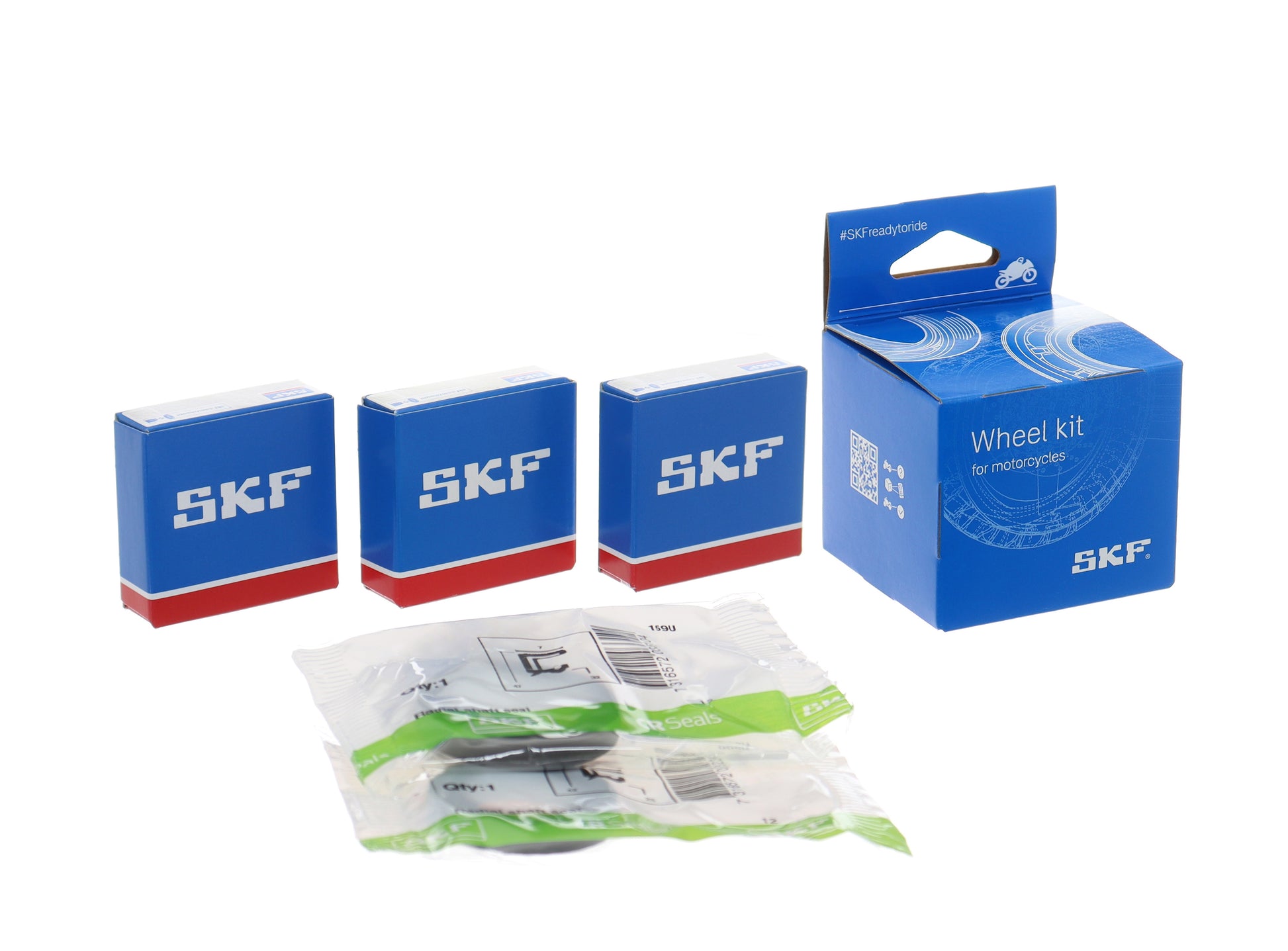 SKF Rear Wheel Bearing and Seal Kit VKWB-FR25-A for Offroad Motorcycles