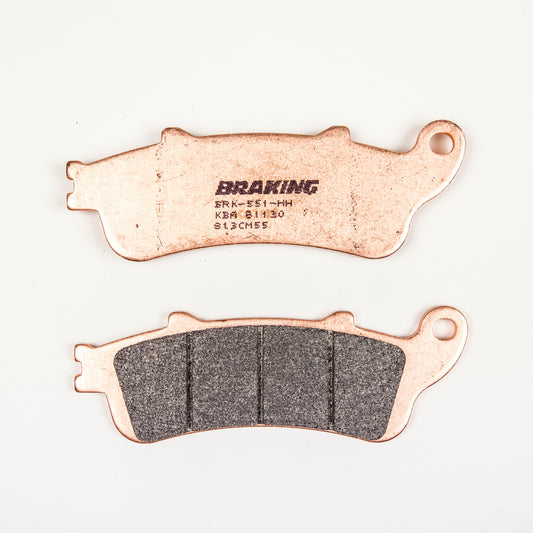 BRAKING Sintered Sport Front Brake Pad Set for Street and Off-Road Applications