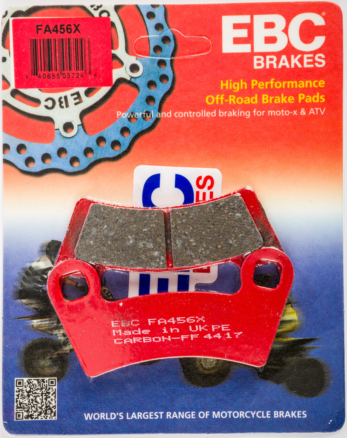 EBC FA456X Brake Pads for Polaris RZR and General Models