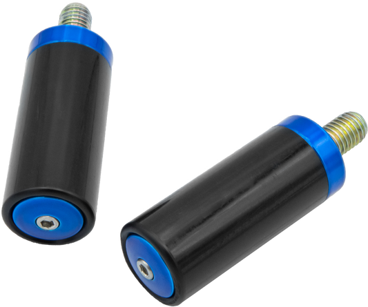 SANTORO FABWORX SF80018 Frame Mount Slider Chacho Blue for V-Twin Motorcycles