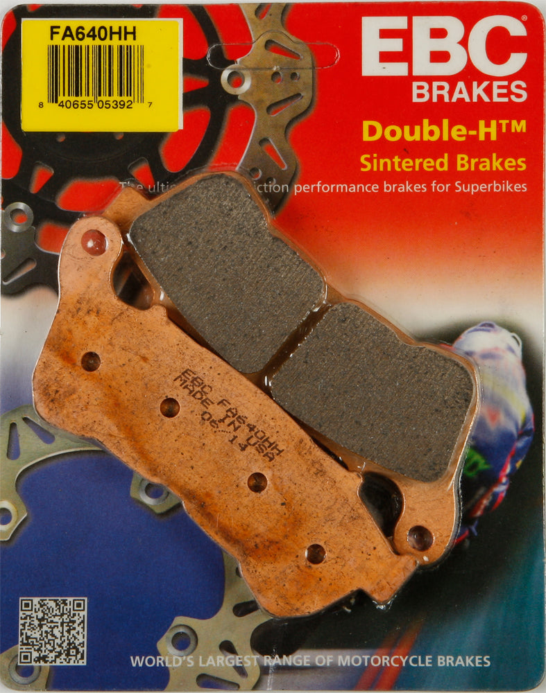 EBC Fa640hh Double H Sintered Brake Pads for Harley Davidson V-Twin Models