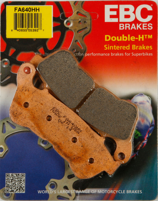 EBC Fa640hh Double H Sintered Brake Pads for Harley Davidson V-Twin Models