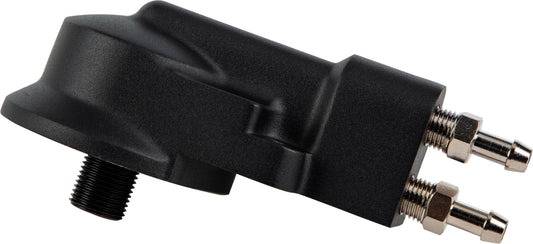 HardDrive Oil Filter Housing EVO 92-99 Black Wrinkle for Harley Davidson V-Twin Engines