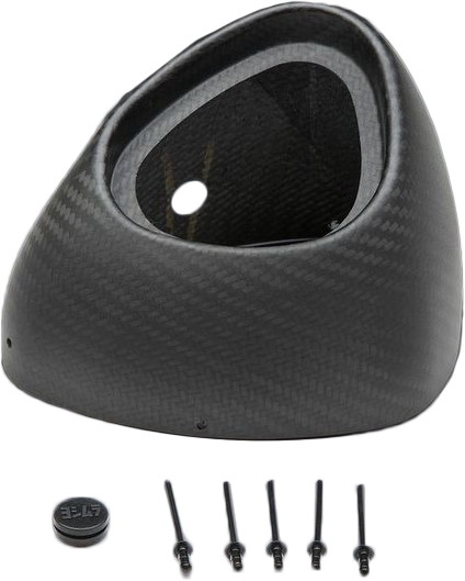 Yoshimura End Cap Kit Flared Alpha/T 2 Inch Matte - Street Exhaust Accessory