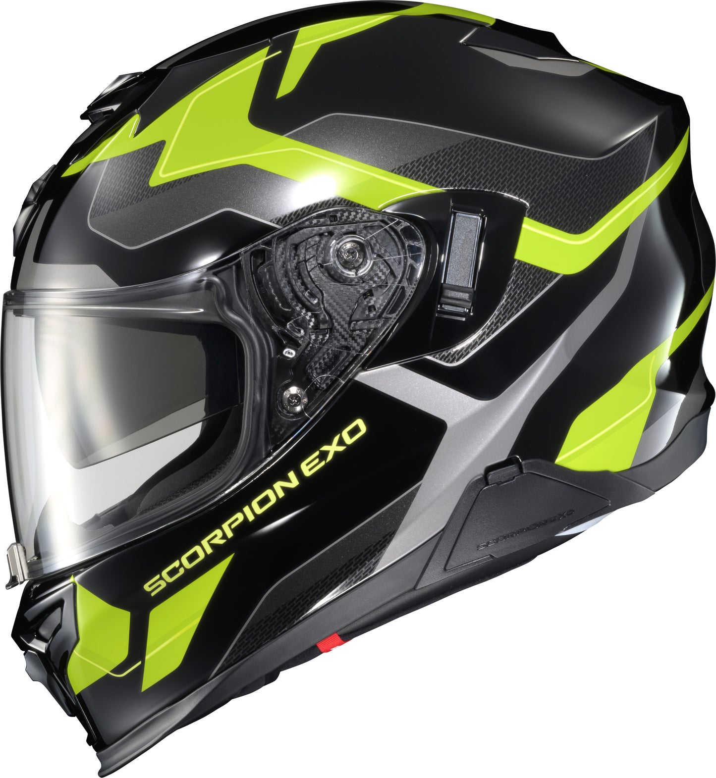ScorpionEXO Exo T520 Full Face Helmet Zuse Black and Hi-Vis, Small