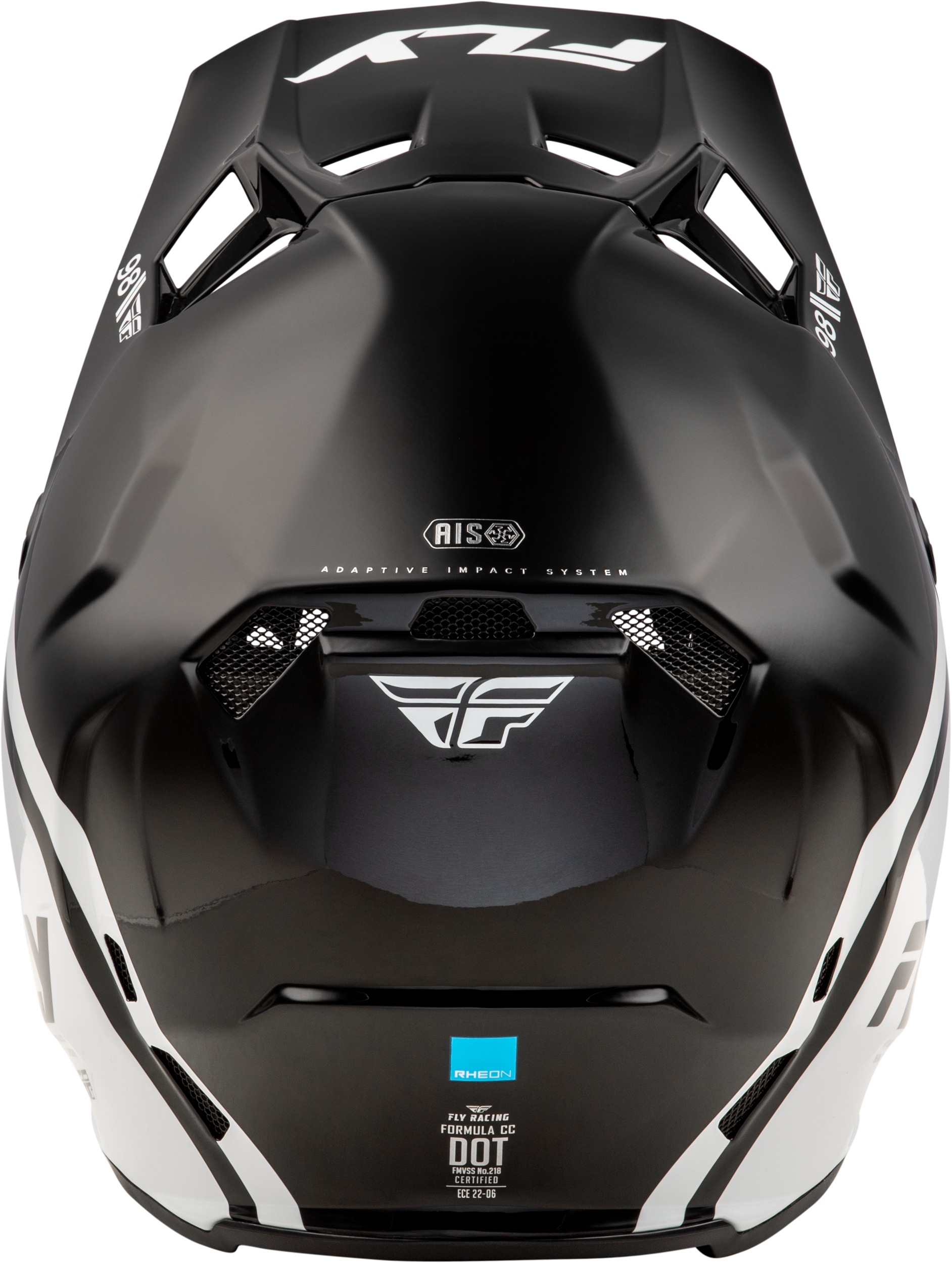 Fly Racing Formula CC Objective Helmet Black/White 2X-Large Offroad Full-Face Helmet