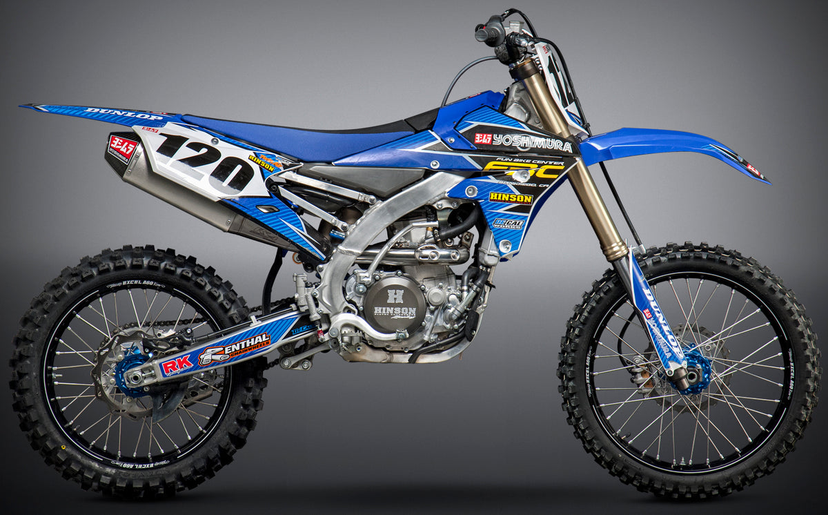 Yoshimura RS-4 Header/Canister/End Cap Exhaust System for Yamaha YZ450FX and WR450F