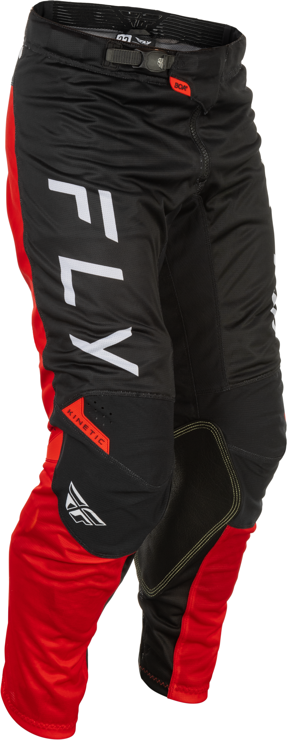 Fly Racing Kinetic Mesh Center Offroad Pants US 40 Black/White/Red