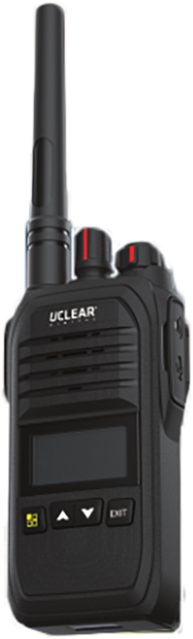 UCLEAR Rune Wt 600 Two Way Radio with Bluetooth and Long-Range Communication