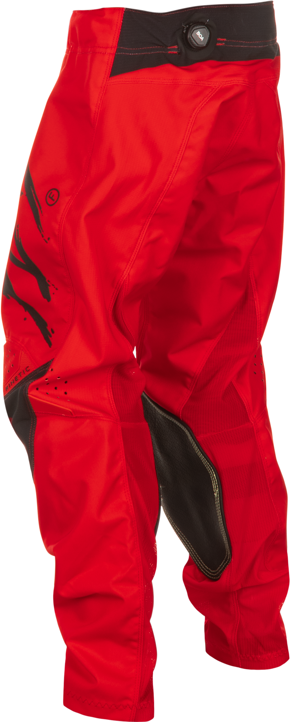 Fly Racing Kinetic Stoke Youth Offroad Pants in Red/Black, Size US 18