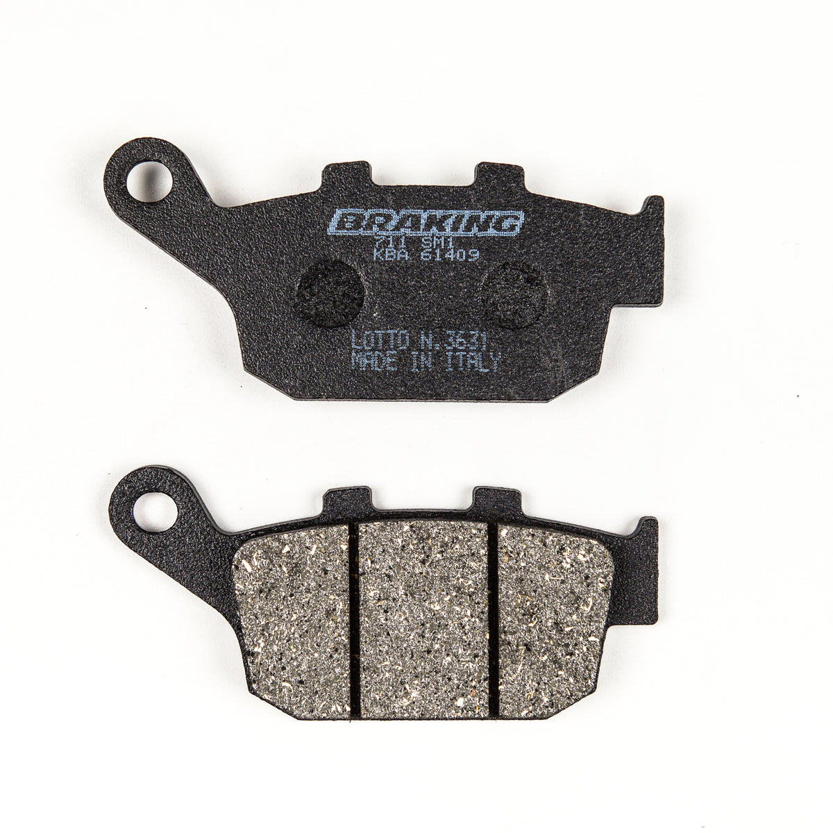 BRAKING 711SM1 Semi Metallic Brake Pad Set for Triumph and Honda Models