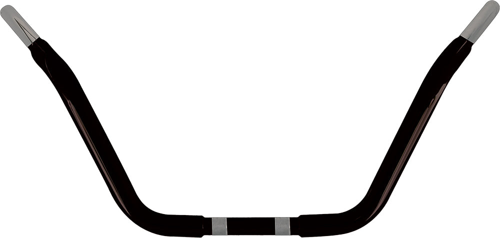 Wild 1 Chubby 8.5-Inch Black Handlebars for Harley-Davidson V-Twin Models - Part WO517B