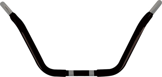 Wild 1 Chubby 8.5-Inch Black Handlebars for Harley-Davidson V-Twin Models - Part WO517B