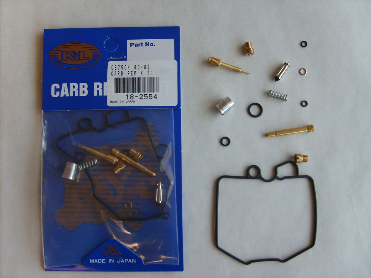 K&L Carburetor Repair Kit for Honda CB750 - Model 18-2554