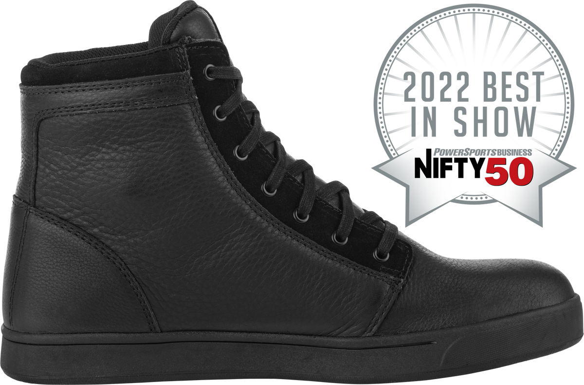 Highway 21 Axle Leather Waterproof Shoes – Black, Size 10
