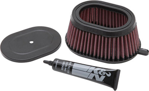 K&N KA-6589 High-Performance Washable Air Filter for Kawasaki KLR650 (1987-1996)