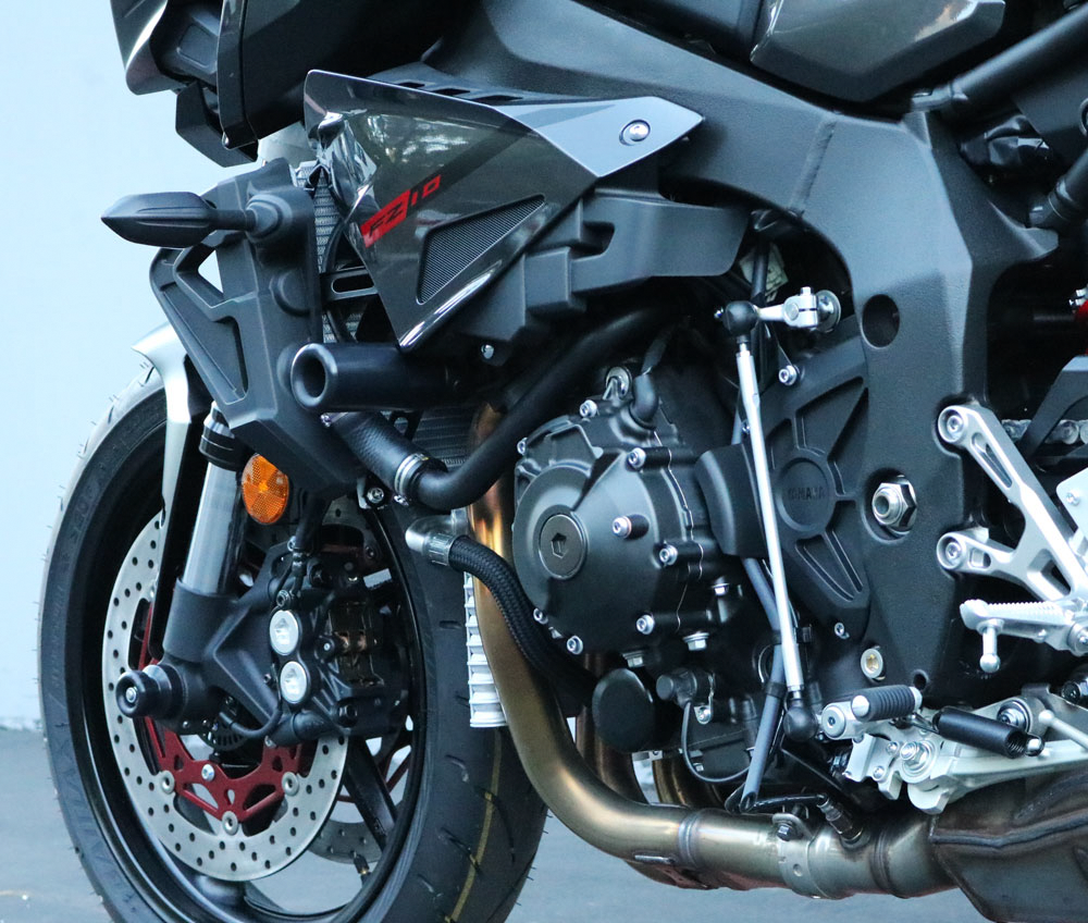 Shogun Motorsports Yamaha MT-10 Black Frame Sliders Part #750-6819