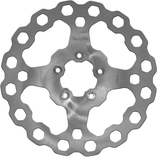GALFER DF680Q 11.5-Inch Solid Cubiq FR Stainless Brake Rotor for Harley Davidson XL883N and XL883L Models