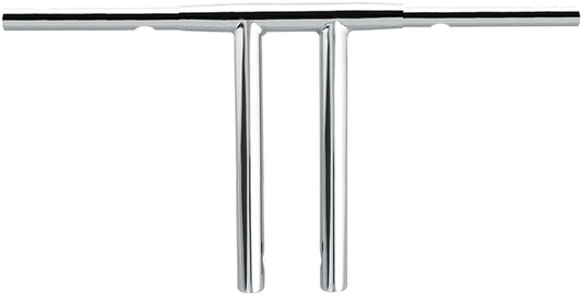 Wild 1 Chubby 10" Flatline Handlebar Chrome for Harley-Davidson V-Twin Models