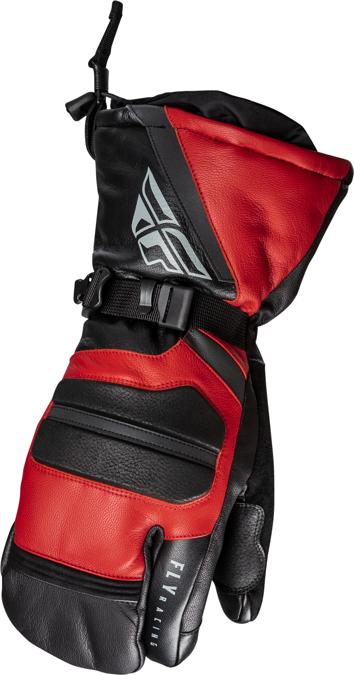 Fly Racing Ridgeline Claws Black/Red X-Small Snow Coldweather Gloves