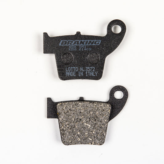 BRAKING Offroad Semi Metallic Brake Pad Set for Honda CRF450R and CRF450RX