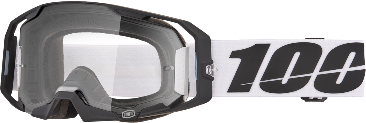 100-Percent Armatic Goggle with Clear Lens for Offroad Eyewear