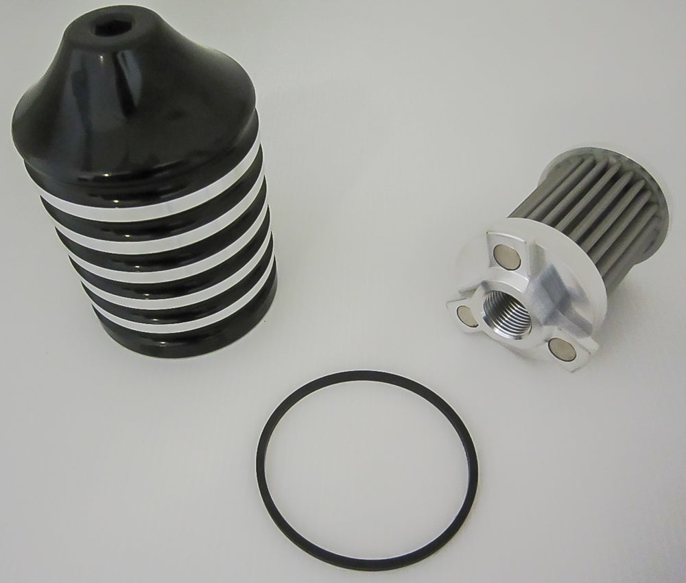 Harddrive Billet Reusable Oil Filter for Harley Davidson V-Twin Engines
