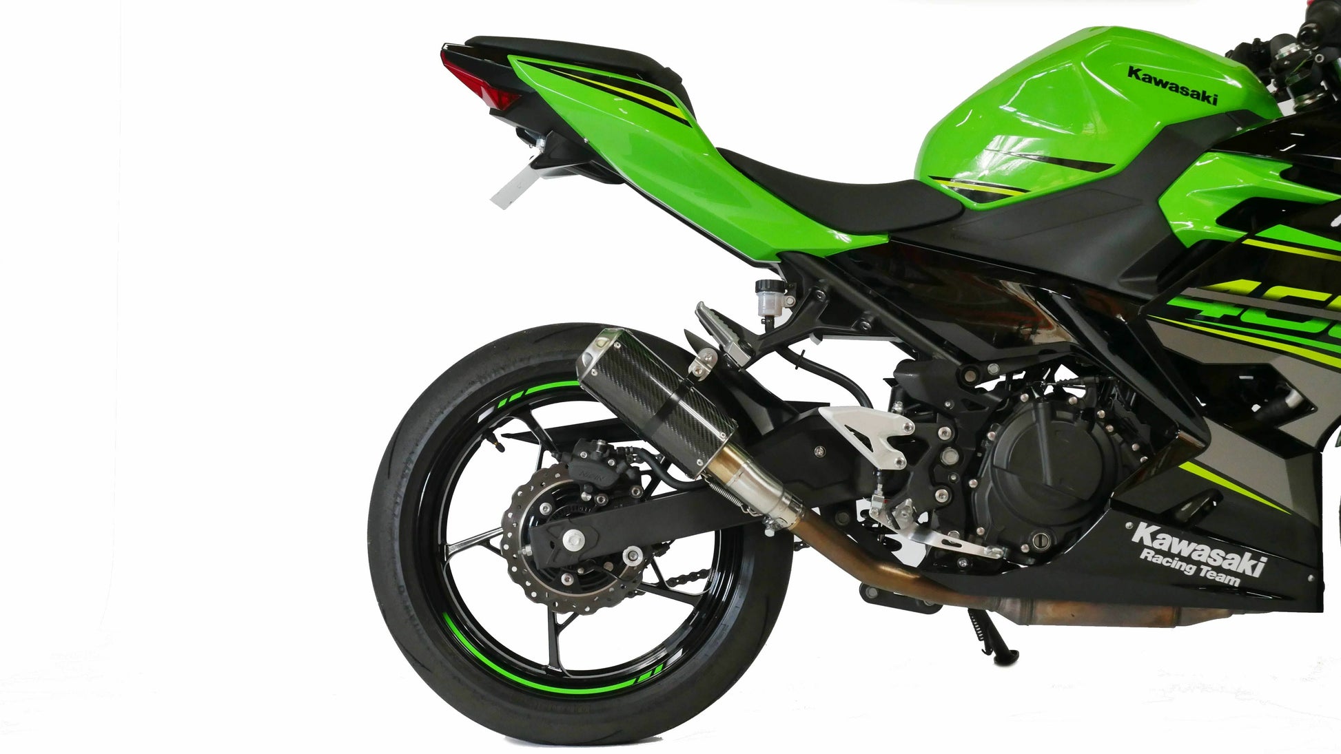 Hotbodies Fender Eliminator Kit for Kawasaki Ninja 400 – Gloss Black (Part #51801-1000)