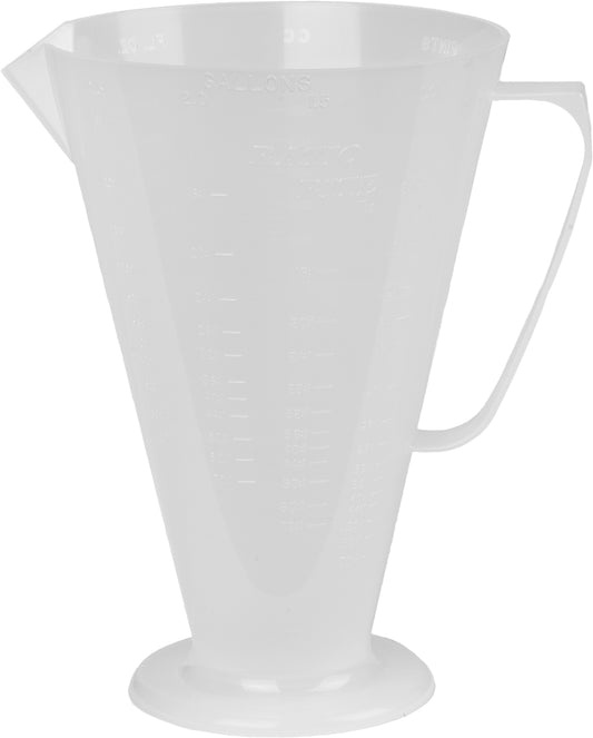 RATIO RITE Plastic Measuring Cup for Precise Oil and Fuel Mixing