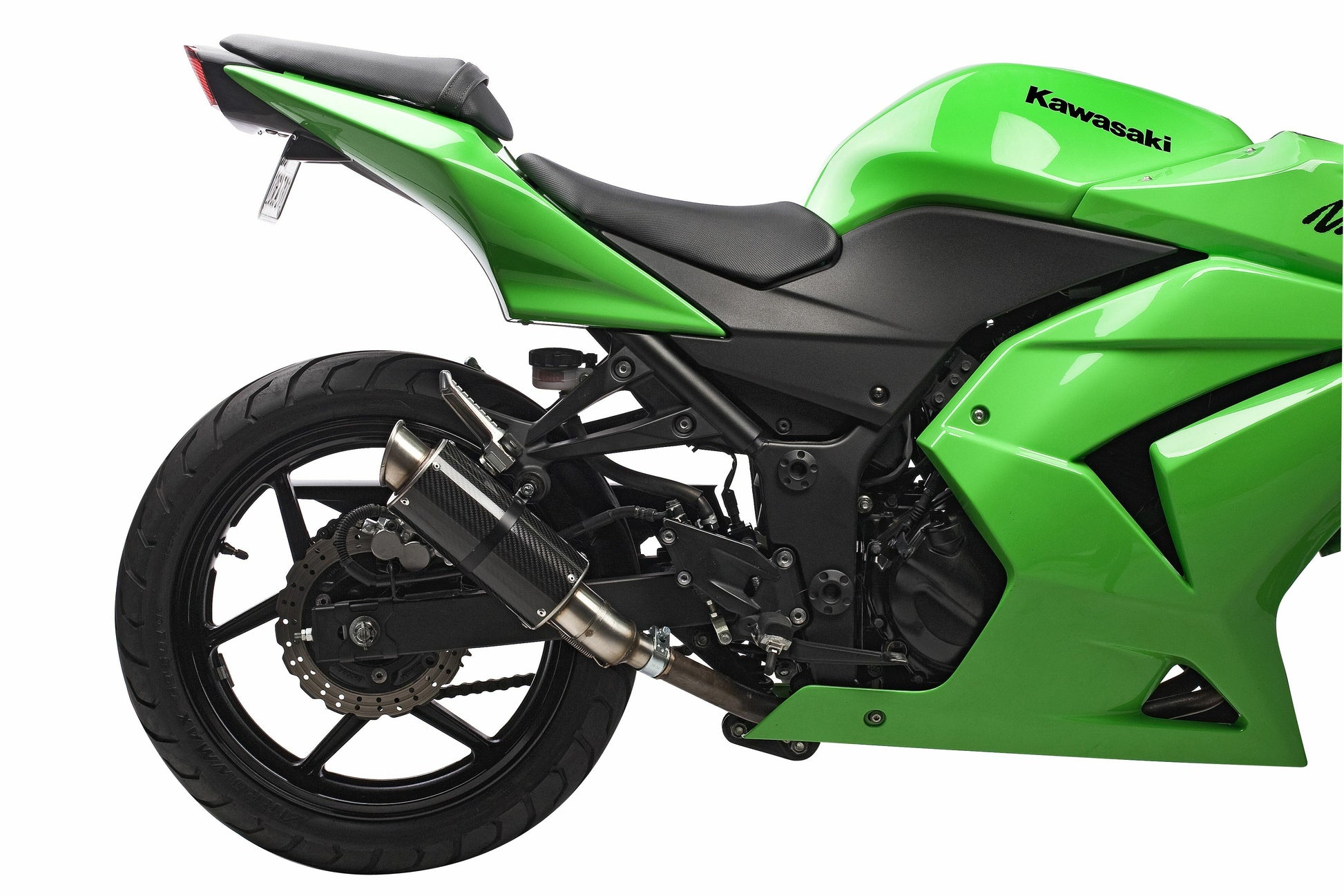 HOTBODIES Fender Eliminator Kit for Kawasaki Ninja 250R 2008-2012 with Textured Black Finish