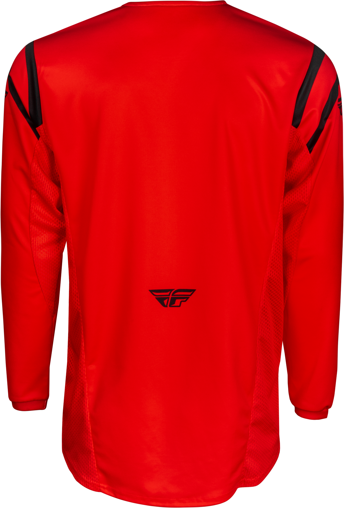 Fly Racing Kinetic Center Jersey Red/Black Small – Offroad Performance Shirt
