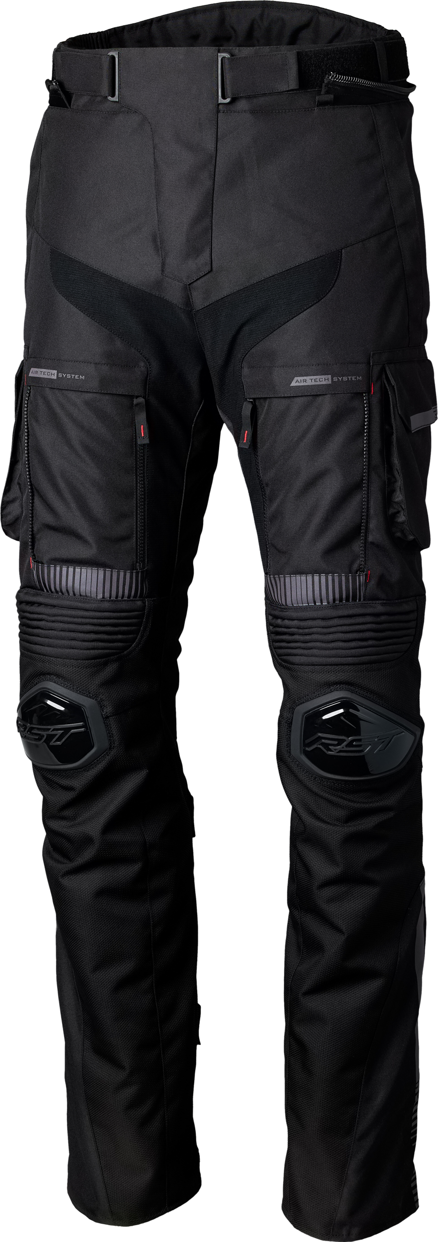 RST Pro Series Ranger CE Jeans Black/Black Textile Pants for Adventure Touring, US 34
