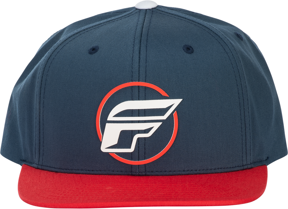 Fly Racing Fly Half Wing Hat Blue/Red – Adjustable Snapback Cap for Men and Women