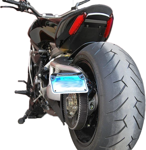 NEW RAGE CYCLES Side Mount License Plate Frame for Ducati Diavel 1260 – Model Year 2019-2022