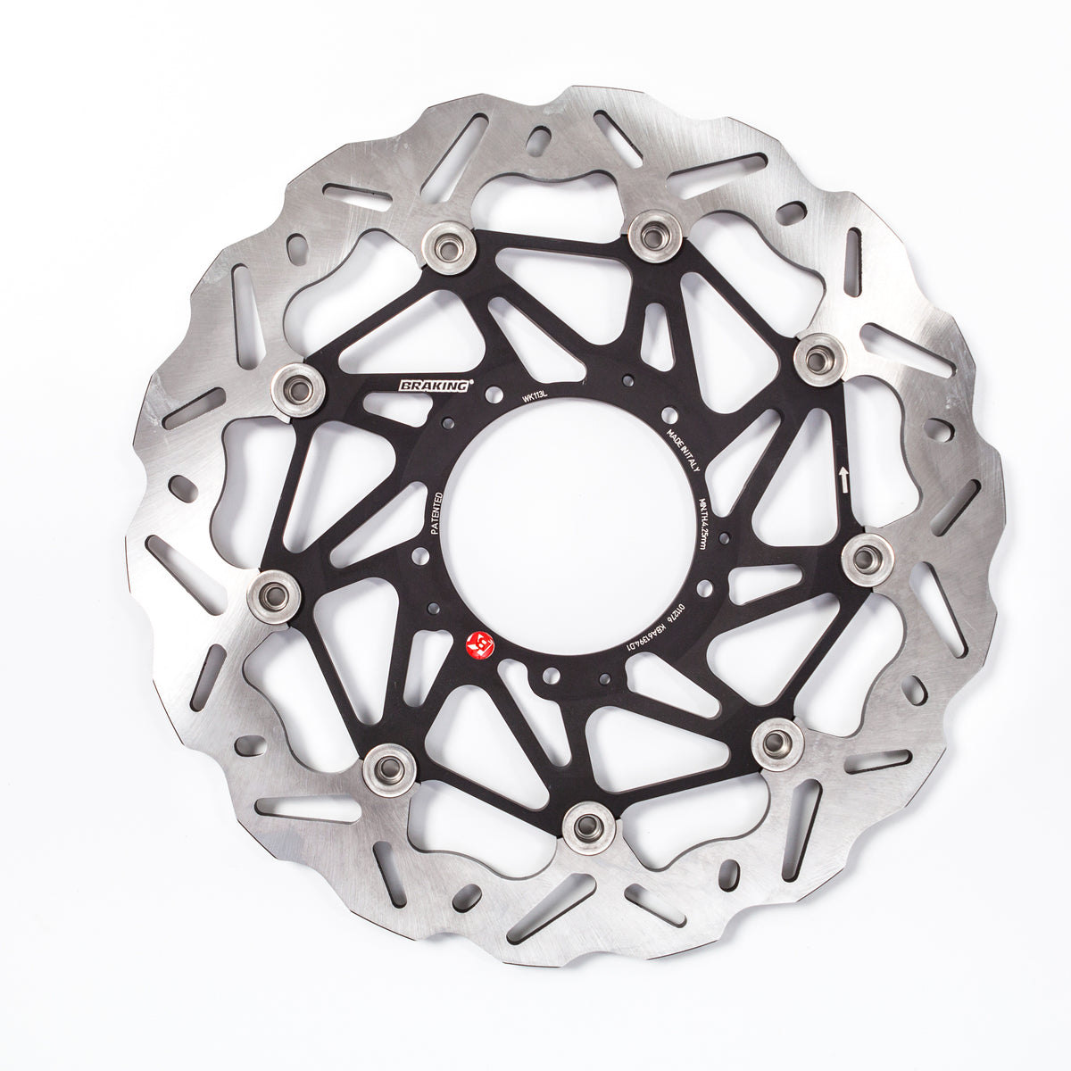 Braking SK2 Directional Front Left Brake Rotor for Honda VFR1200 Series – Part Number WK113L