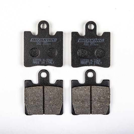 BRAKING Part No. 830SM1 Semi Metallic Brake Pad Set for Yamaha FJR1300ES and Suzuki AN400 Burgman