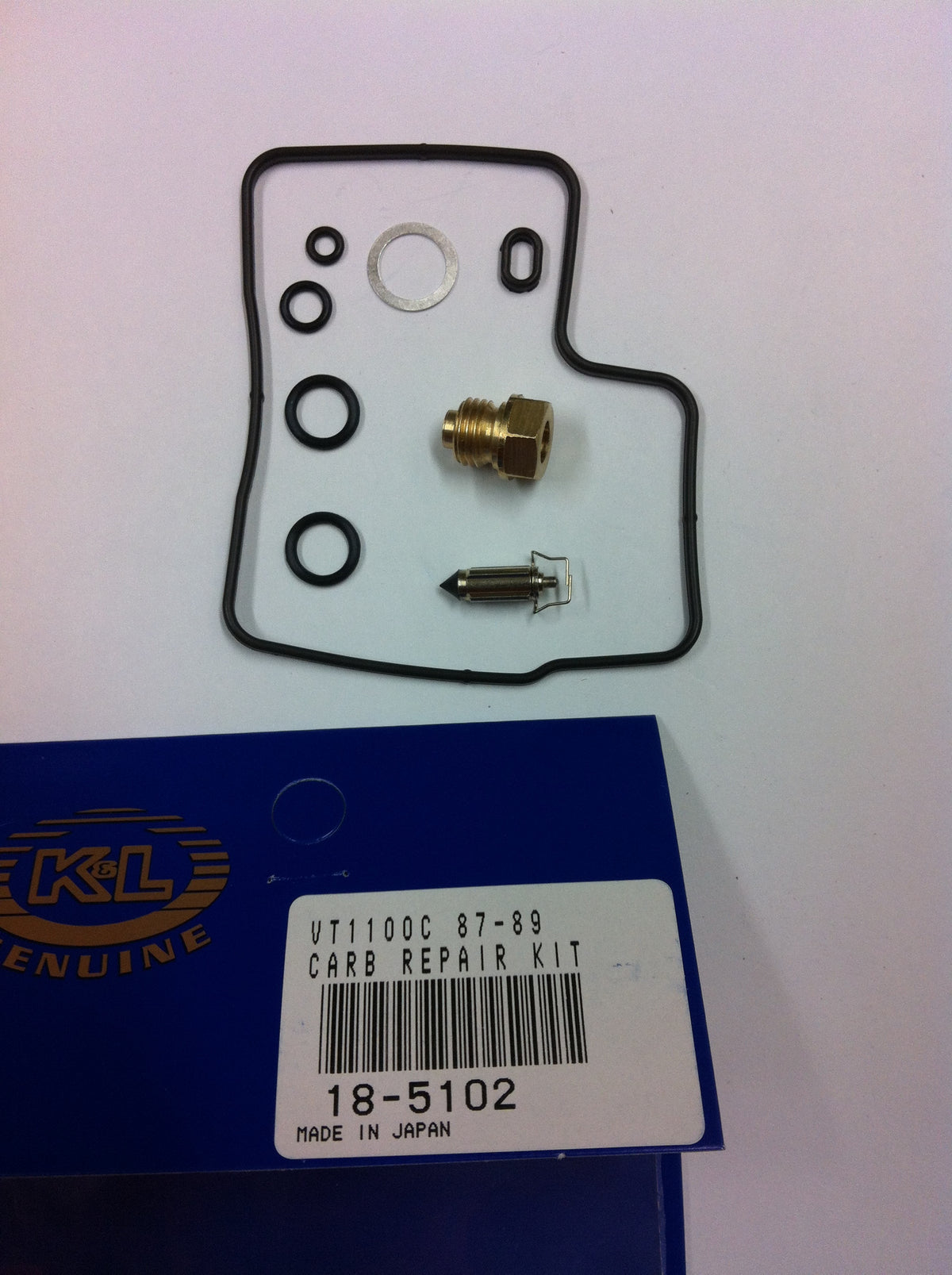K&L Carburetor Repair Kit for Honda VT1100C Shadow and VT800C Shadow (Part #18-5102)
