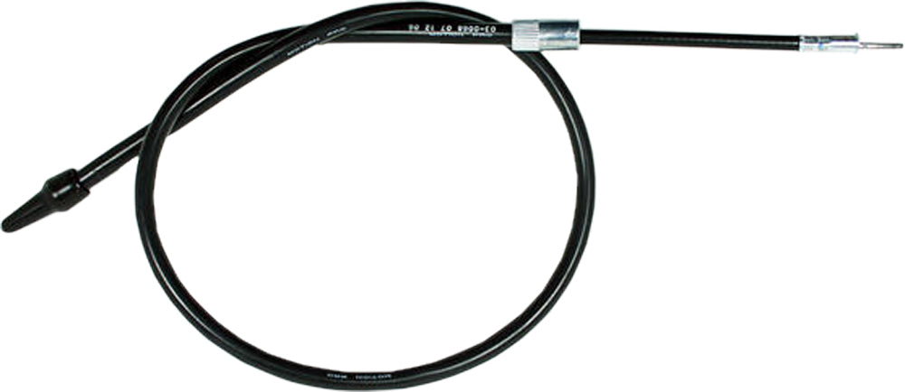 MOTION PRO Part 03-0068 Black Vinyl Speedometer Cable for Kawasaki Motorcycles
