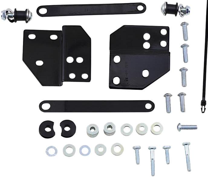 Cobra Front Docking Kit Chrome for Harley FLH/Flt 97-08 – V-Twin Sissy Bars & Backrest Accessories