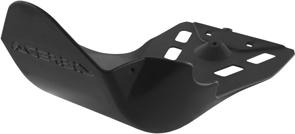 ACERBIS Black Skid Plate for Kawasaki KLX450R and Yamaha WR450F – Durable Offroad Protection