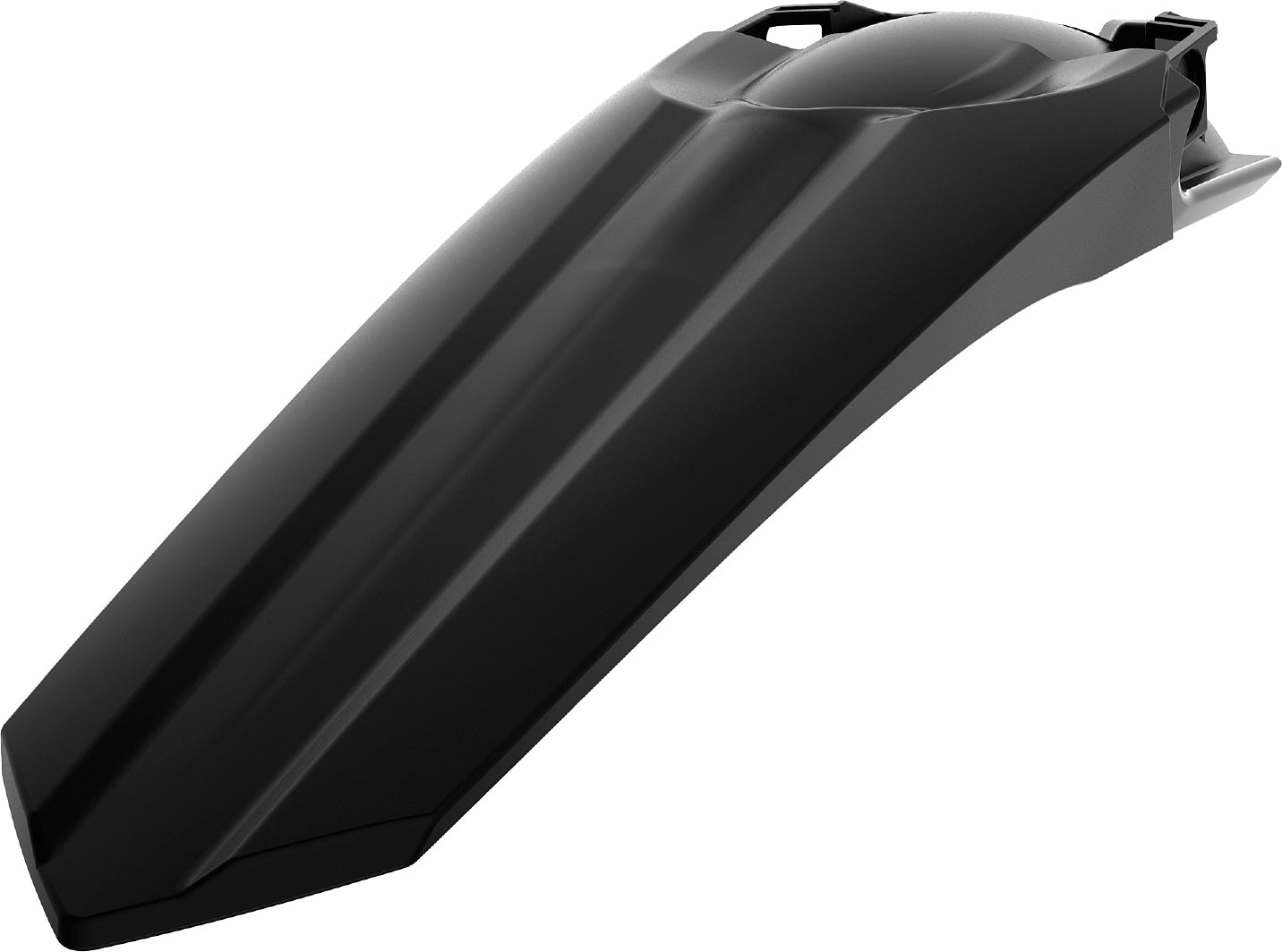 POLISPORT Rear Fender Black for Honda CRF Offroad Models - Durable Gloss Polypropylene Body Part