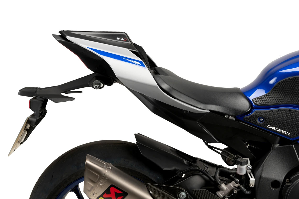PUIG Rear Seat Cowl for Yamaha - Black, Part 20703J