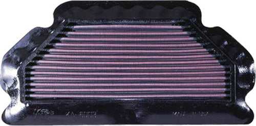 K&N High-Performance Air Filter Part Number KA-6003 for Kawasaki ZX-6R and ZX-6RR